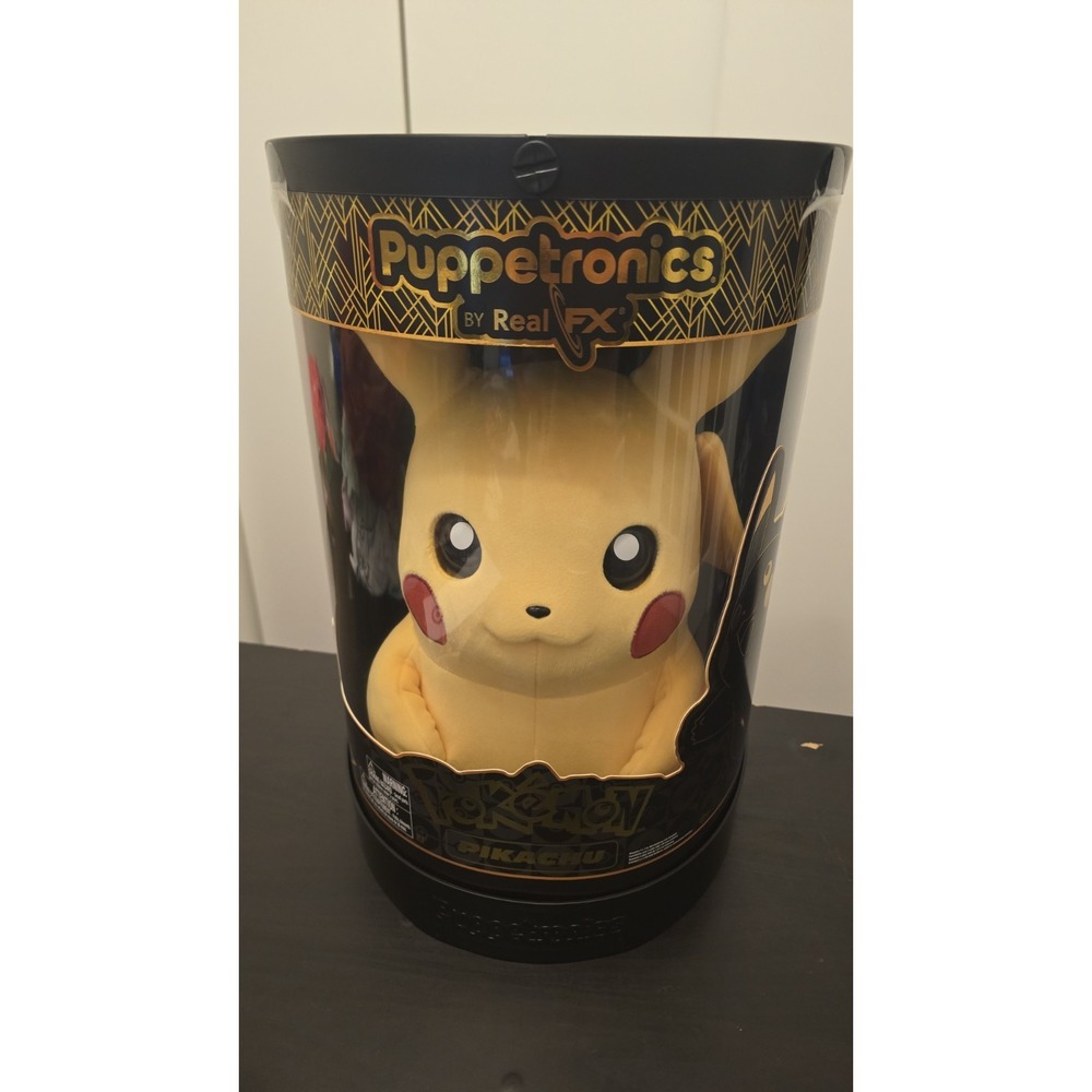 Pokemon Pikachu Puppetronics By RealFX Interactive 120+ Sounds & Actions